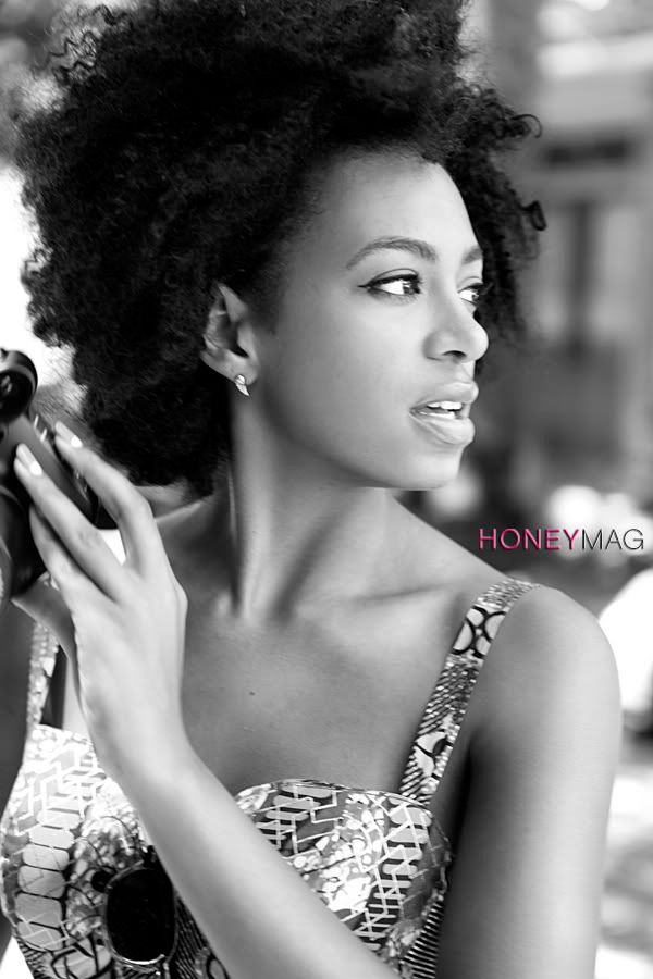 MAGAZINE FAB Solange's Photoshoot With "Honey" Magazine The Young